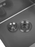 Кухонная мойка Wisent 50 WGS35050BT/W02-114B/W405B цвет Графит