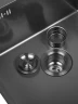 Кухонная мойка Wisent 50 WGS35050BT/W02-114B/W405B цвет Графит