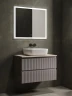 Тумба под раковину Sancos Snob R 80 SNR80SM подвесная Doha Soft МДФ / ЛДСП