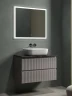 Тумба под раковину Sancos Snob R 80 SNR80SM подвесная Doha Soft МДФ / ЛДСП