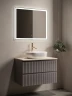Тумба под раковину Sancos Snob R 80 SNR80SM подвесная Doha Soft МДФ / ЛДСП