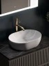Тумба под раковину Sancos Snob R 80 SNR80SM подвесная Doha Soft МДФ / ЛДСП