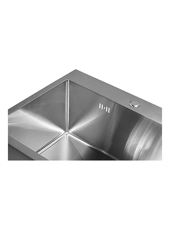 Кухонная мойка Wisent 50 WS35044/WGER013/W405A/W302644/W4998-4 со смесителем цвет Сатин
