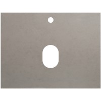 Столешница под раковину BelBagno 60 KEP-60-CEM Cemento искусственный камень (литьевой мрамор)