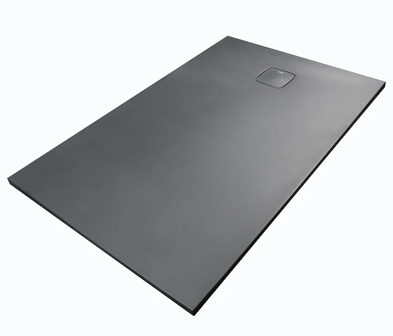Душевой поддон из искусственного камня Starohome Cosmo 140х100 42219029 Black Matt