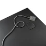 Душевой поддон из искусственного камня Starohome Cosmo 140х100 42219029 Black Matt