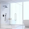 Душевая система Ramonsoler Blautherm 948712RP240NM с термостатом Черная матовая