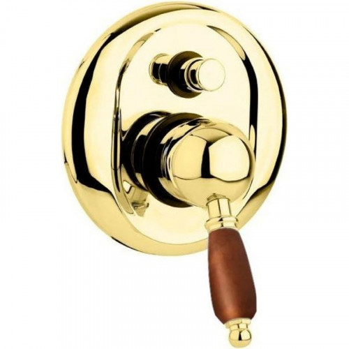 Смеситель для душа Cezares Elite ELITE-VDIM-03/24-Nc Золото 24 карат латунь встраиваемый