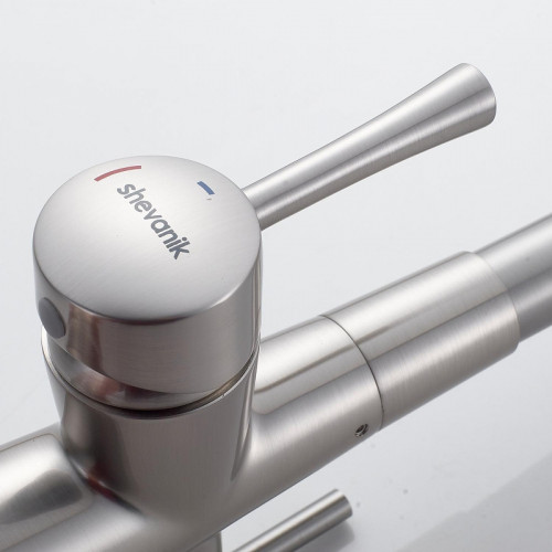 Смеситель для кухни Shevanik S428L цвет Сатин