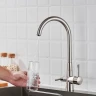Смеситель для кухни Shevanik S428L цвет Сатин