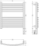 Электрический полотенцесушитель Сунержа Богема 3.1 выгнутая 60x50 071-6003-6050 цвет Сатин