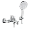 Смеситель для ванны Shevanik S6202 цвет Хром