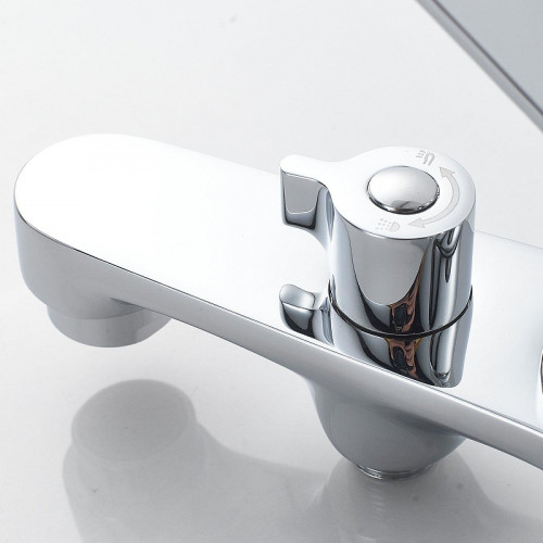 Смеситель для ванны Shevanik S6202 цвет Хром