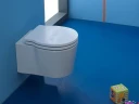 Унитаз Scarabeo Bucket 8815 детский подвесной цвет Белый без сиденья
