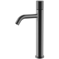 Смеситель для раковины Boheme Stick 122-GM.2 Оружейная сталь латунь