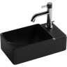 Раковина Ceramicanova Element 40 CN5045MB Черная матовая фарфор подвесная