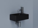 Раковина Ceramicanova Element 40 CN5045MB Черная матовая фарфор подвесная