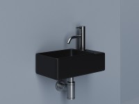 Раковина Ceramicanova Element 40 CN5045MB Черная матовая фарфор подвесная