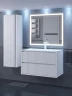 Тумба под раковину Uperwood Next Premium 80 3930205157 подвесная цвет Белый матовый