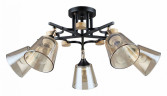 Люстра на штанге Arte Lamp Glassy A5078PL-5BK