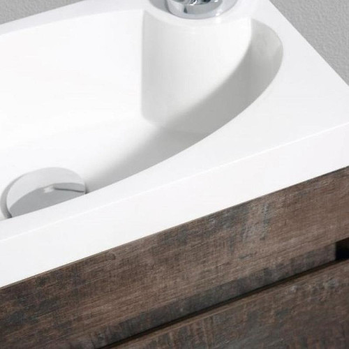 Мини-раковина BelBagno Pietra Mini 46 BB-460-PM-LVB Белая