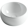 Раковина-чаша Ceramicanova Element 39 CN6001 Белая фаянс накладная