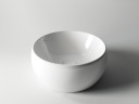 Раковина-чаша Ceramicanova Element 39 CN6001 Белая фаянс накладная