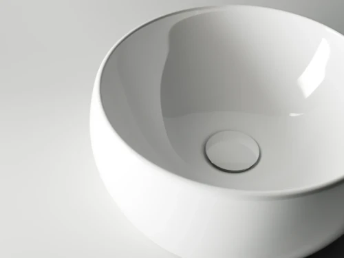 Раковина-чаша Ceramicanova Element 39 CN6001 Белая фаянс накладная