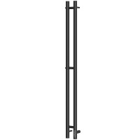 Электрический полотенцесушитель Point Деметра PN12812B П3 80x1200 диммер справа Черный