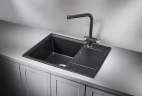 Кухонная мойка Granula 65 6503 цвет Шварц