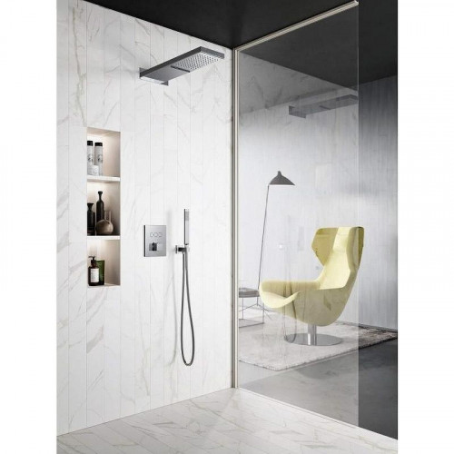 Смеситель для душа Paffoni Compact Box CPT519CR с термостатом цвет Хром