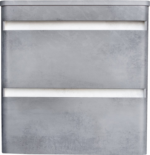 Тумба под раковину Style Line Атлантика Люкс Plus 80 СС-00002283 подвесная Темный бетон МДФ / ЛДСП