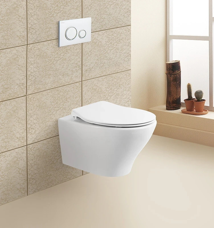 Унитаз BelBagno Acqua BB340CHR/BB2020SC подвесной с сиденьем Микролифт фаянс подвесной