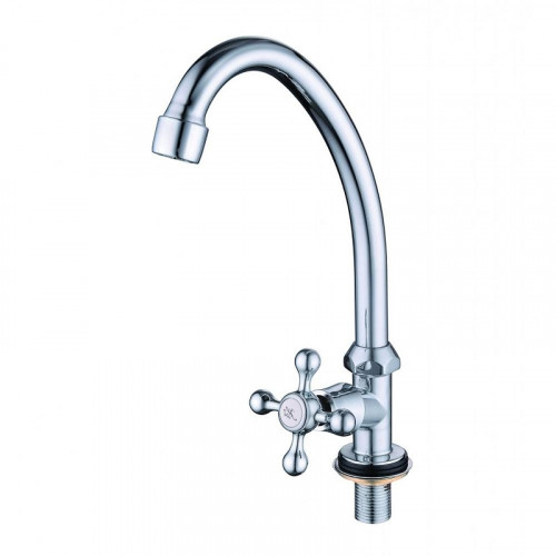 Кран для одного типа воды D-Lin D151911-1 цвет  Хром