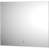 Зеркало Defesto Glow 70х60 DF 2516RH с подсветкой 23W-3000К/с фацетом/ИК - выключатель/Теплый белый свет