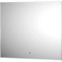 Зеркало Defesto Glow 70х60 DF 2516RH с подсветкой 23W-3000К/с фацетом/ИК - выключатель/Теплый белый свет