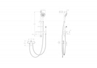 Смеситель для душа Wonzon &amp; Woghand WW-A31003-MB цвет Черный матовый