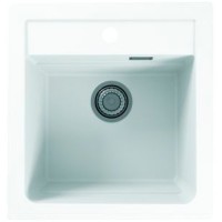 Кухонная мойка Alveus Granital Atrox 20 Arctic G11 470x500 1131986 Белая искусственный камень (литьевой мрамор) встраиваемая сверху, встраиваемая снизу