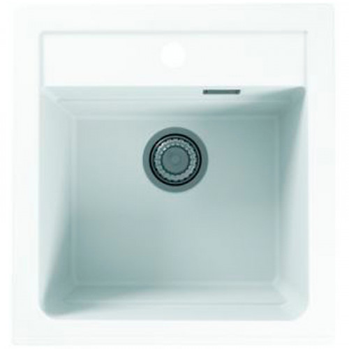Кухонная мойка Alveus Granital Atrox 20 Arctic G11 470x500 1131986 Белая искусственный камень (литьевой мрамор) встраиваемая сверху, встраиваемая снизу
