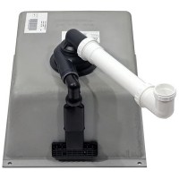 Кухонная мойка Blanco Subline 320-U 523407 Темная скала искусственный камень (литьевой мрамор) встраиваемый