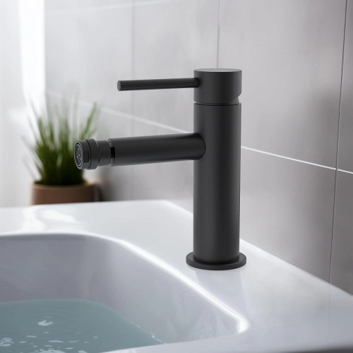 Смеситель для биде Aquatek Европа AQ1318MB Черный матовый латунь