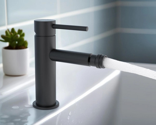 Смеситель для биде Aquatek Европа AQ1318MB Черный матовый латунь