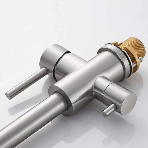 Смеситель для кухни Raffine F108L цвет Сатин