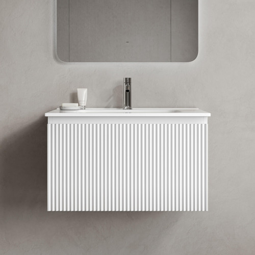 Тумба под раковину Sancos Snob R 1.0 70 SNR1.070W подвесная цвет Bianco