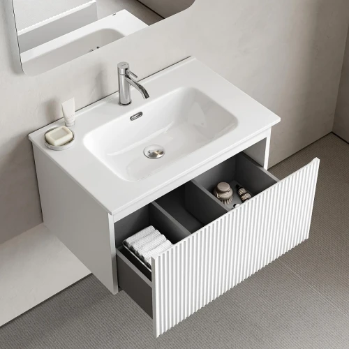 Тумба под раковину Sancos Snob R 1.0 70 SNR1.070W подвесная цвет Bianco