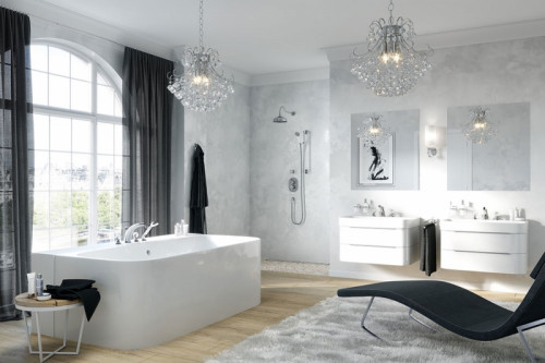 Верхний душ Kludi Adlon 2751005 Хром латунь на стену