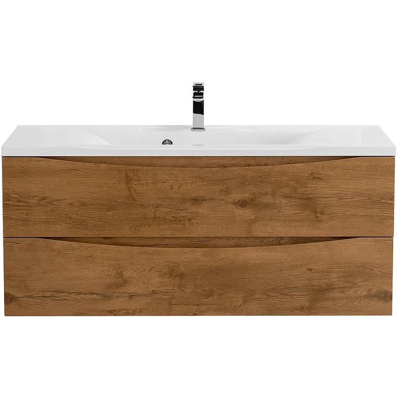 Тумба под раковину BelBagno Marino 110 MARINO-1100-2C-SO-RN-P подвесная Rovere Nature МДФ / ЛДСП