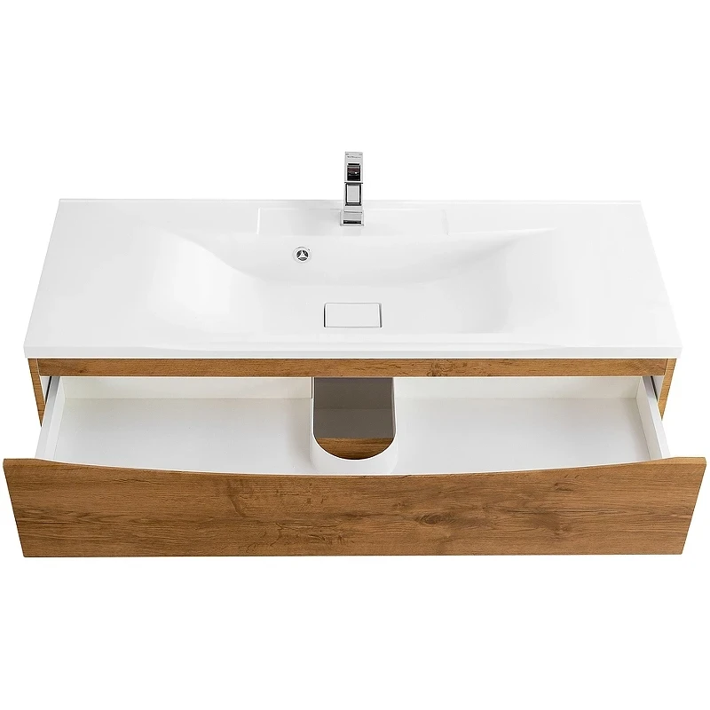 Тумба под раковину BelBagno Marino 110 MARINO-1100-2C-SO-RN-P подвесная Rovere Nature МДФ / ЛДСП