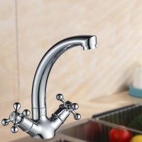 Смеситель для кухни WesnaArt Rassvet RAS02-120 Хром латунь