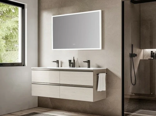 Зеркало Esbano 100 ESMI3682KD с подсветкой с сенсорным выключателем и подогревом стекло